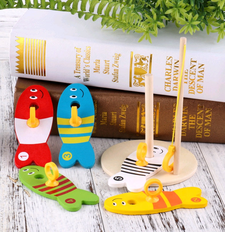 Creatief Educatief Houten Vis Speelgoed voor Kinderen – Vroege Ontwikkeling & Leren