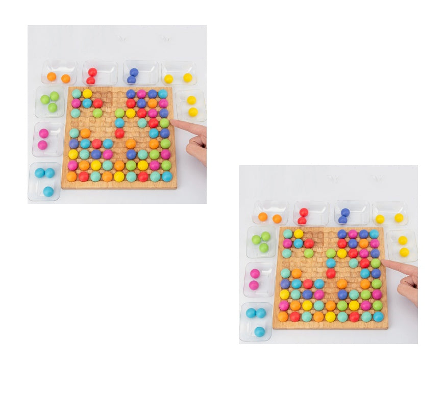 Houten Educatief Bordspel voor Kinderen – Leren met Plezier!