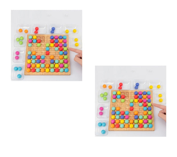 Houten Educatief Bordspel voor Kinderen – Leren met Plezier!