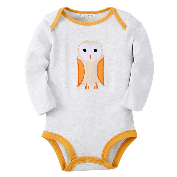Baby Jumpsuit – Zachte Katoenen Romper met Lange Mouwen