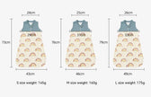 Baby Slaapzak met Dubbele Laag – Patchwork Wafel Gilet Slaapzak met Kraag – Ademend & Zacht