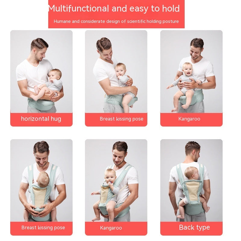Lichtgewicht Baby Draagband voor de Zomer – Ademend & Comfortabel voor Buitenreizen