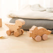 Houten Speelgoed Trolley – Educatief Loopwagentje voor Baby’s en Peuters