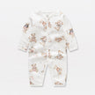 Babypakje met Vos & Beer Print | Comfortabel Rompertje voor Lente & Herfst