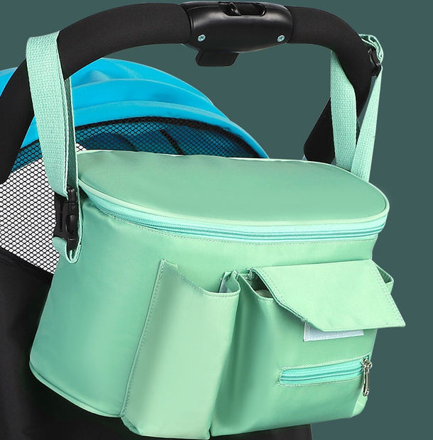 Luxe Luiertas voor Kinderwagen – Grote Opbergtas van Oxford & Polyester | Waterafstotend & Praktisch