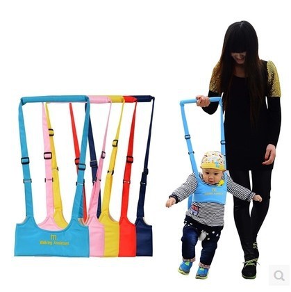 Baby Loopgordel – Leren Lopen Hulpmiddel voor Peuters | Verstelbare Wandelhulp van Katoen