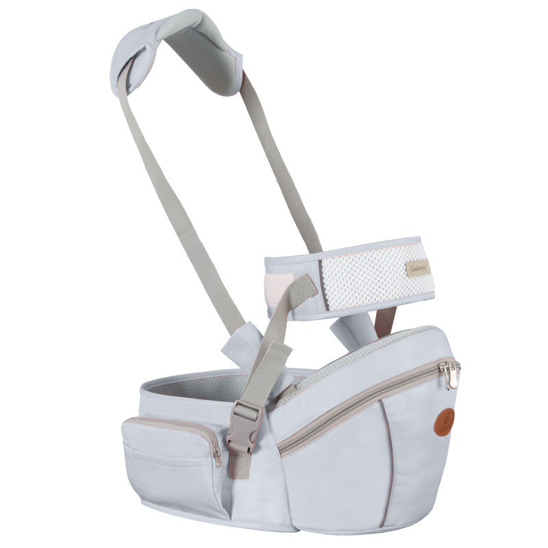Multifunctionele Baby Heupdrager met Opbergruimte – Enkel Heupstoeltje met Draagriem (0–36 maanden)
