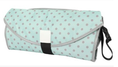 Opvouwbaar Baby Verschoonmatje – Waterdicht & Draagbaar – Met Opbergvakken voor Luiers & Doekjes