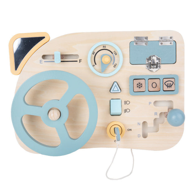 Houten Educatieve Kleurenkubus – Montessori Busy Board Speelgoed voor Kinderen