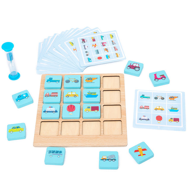 Game Baby Brainpower – Houten Educatief Geheugenspel voor Baby’s & Peuters