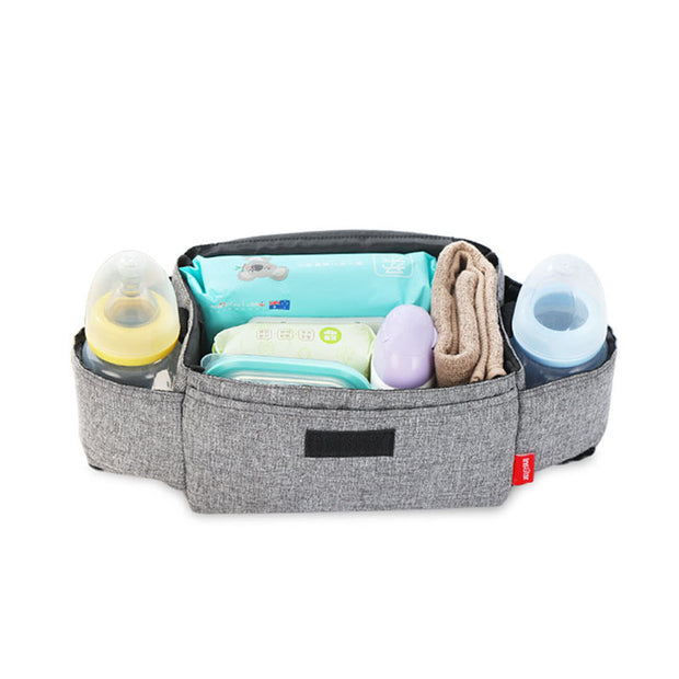Handige Opbergzak voor Kinderwagen of Boodschappenkar – Extra Ruimte Onderweg