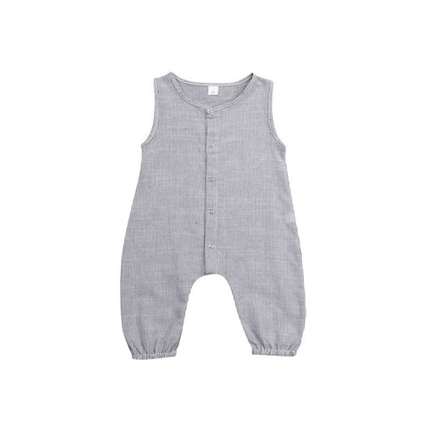 Baby Romper Zomer – Korte Mouw – Unisex 0-24 Maanden – Sportief Design