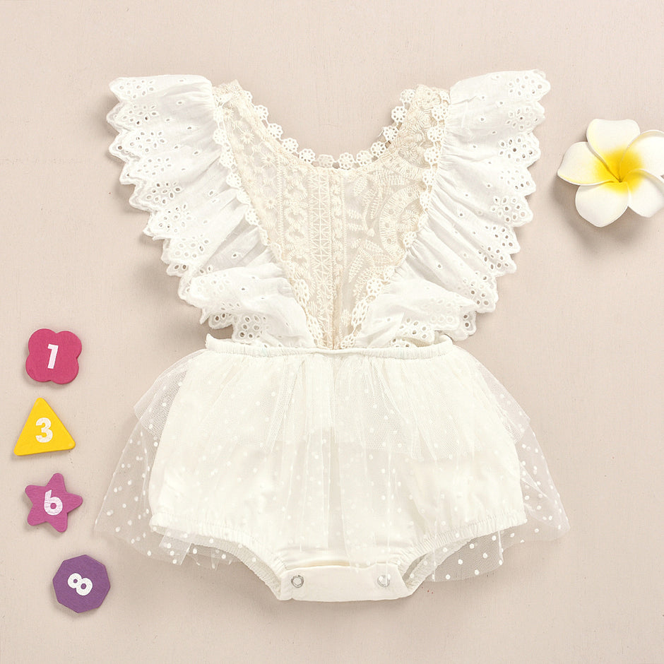 Baby Romper Lange Mouw & Mouwloos – Katoen – Triangle Climbing – Lente