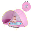 Opvouwbare Baby Strandtent met Mini Zwembad – UV50+ Bescherming – Voor 1-2 Kinderen – Inclusief Draagtas & Haringen