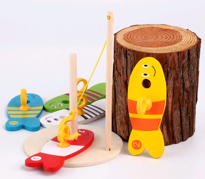 Creatief Educatief Houten Vis Speelgoed voor Kinderen – Vroege Ontwikkeling & Leren