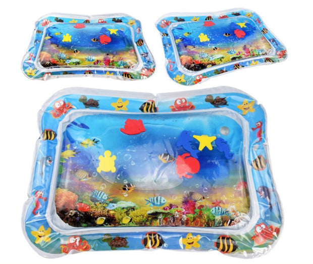 Baby Opblaasbaar Watermatje – Zomers Speelkleed met Waterkussen voor Baby’s & Peuters | Sensorisch Speelgoed & Buiklig Ondersteuning