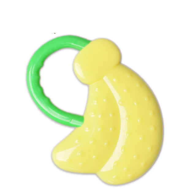 Zachte Silicone Baby Bijtspeeltje – Fruitvormige Bijthouder voor Peuters en Baby’s
