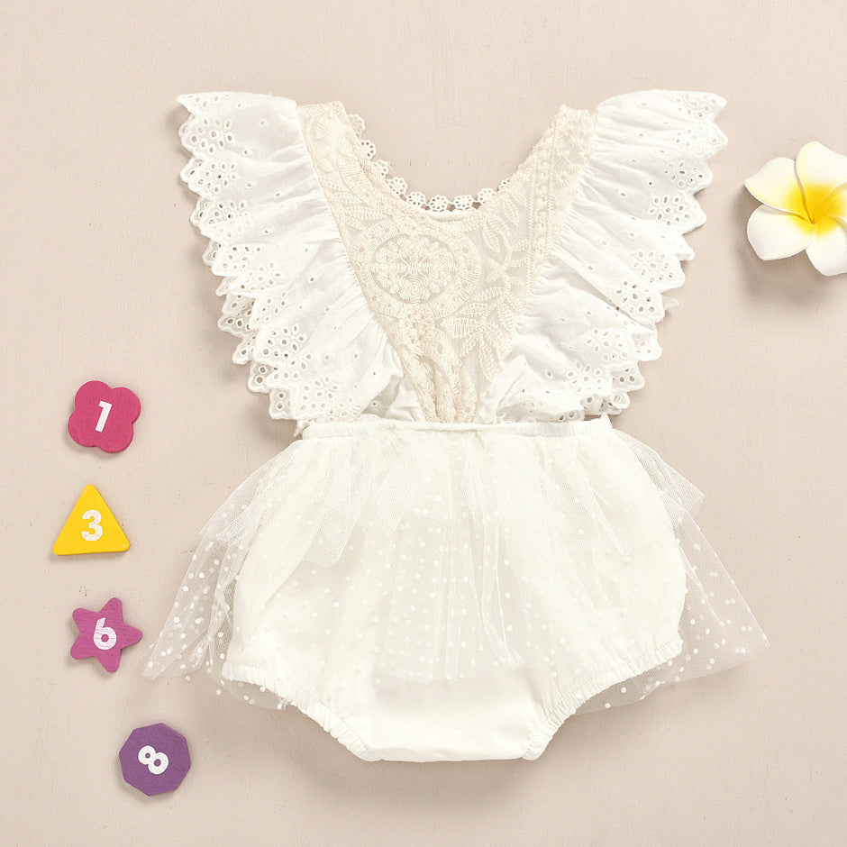 Baby Romper Lange Mouw & Mouwloos – Katoen – Triangle Climbing – Lente