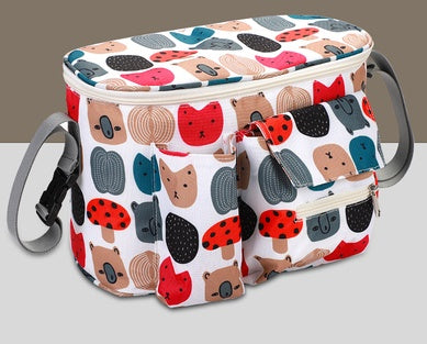 Luxe Luiertas voor Kinderwagen – Grote Opbergtas van Oxford & Polyester | Waterafstotend & Praktisch