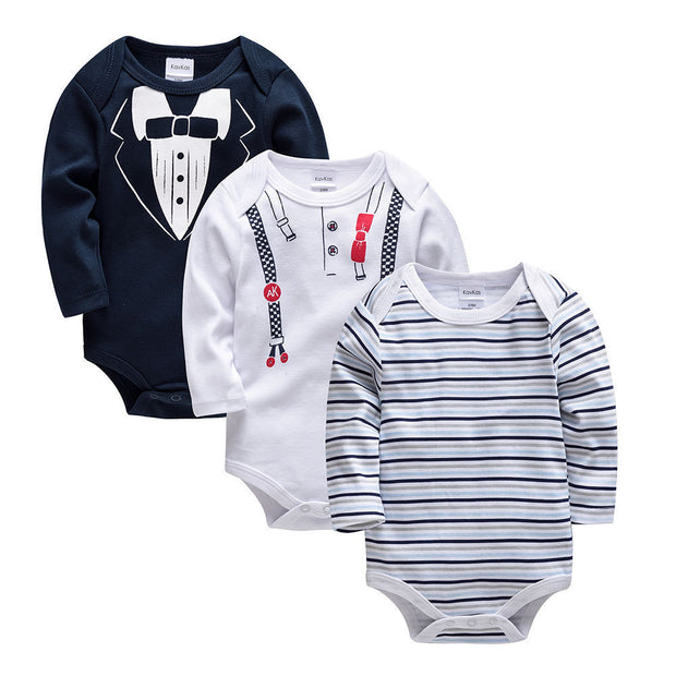 Newborn Baby Romper Lange Mouw – Casual & Comfortabel – 0-24 Maanden
