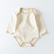 Organic Baby Romper – Lange Mouw Katoenen Onesie voor Pasgeborenen