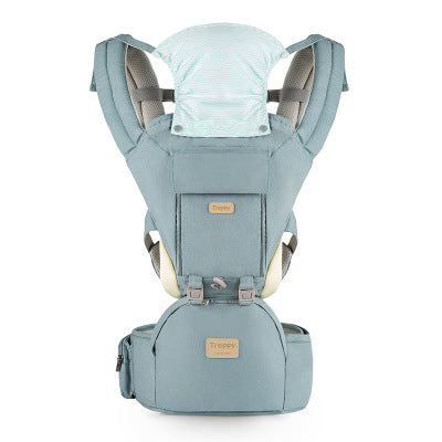 3-in-1 Baby Draagzak met Heupzitje – Ergonomische Baby Carrier met Tailleband tot 125 cm