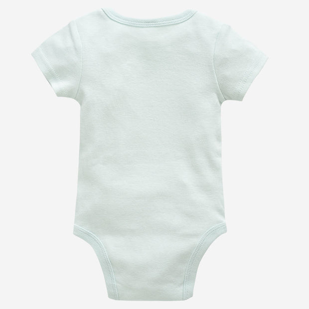 Baby Onesie Set – 3-delige Katoenen Rompers met Korte Mouw