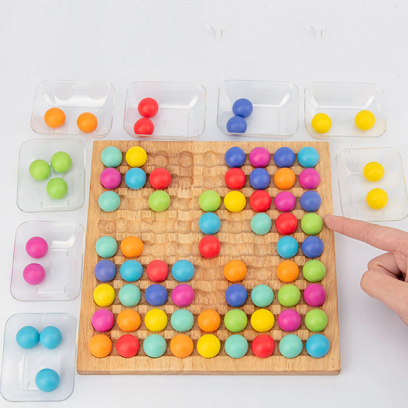 Houten Educatief Bordspel voor Kinderen – Leren met Plezier!