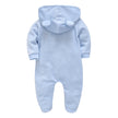 Newborn Baby Romper – Zachte Katoenen Jumpsuit met Lange Mouw