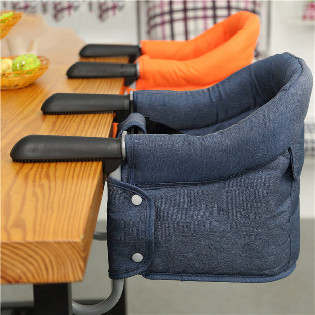Draagbare Kinderstoelhoes met Veiligheidsgordel – Baby Eetstoel Accessoire voor Thuis en Onderweg