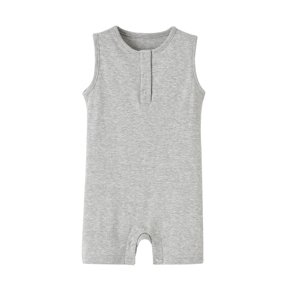 Baby Romper Zomer – Korte Mouw – Unisex 0-24 Maanden – Sportief Design
