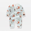 Babypakje met Vos & Beer Print | Comfortabel Rompertje voor Lente & Herfst