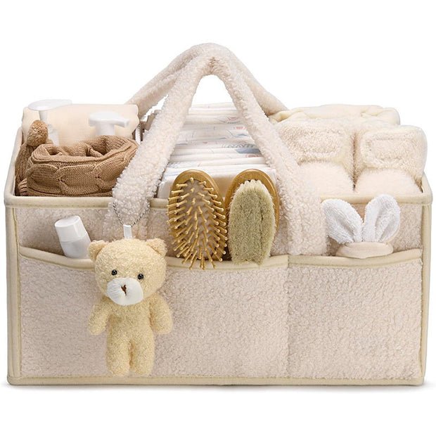 Veelzijdige Baby Luier Organizer – Opbergtas voor Luiers, Billendoekjes & Babyspullen