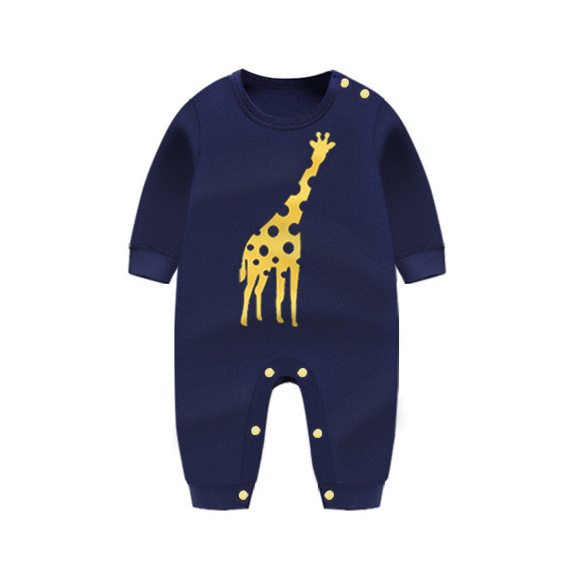 Baby Romper Lange Mouw – Katoen – Casual Jumpsuit voor Lente & Herfst