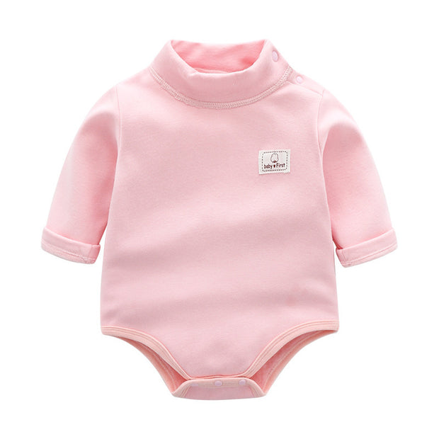Warme Baby Romper met Fleece – Lange Mouw – 0-2 Jaar – Unisex