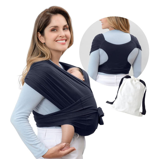 Zomerse Katoenen Kruis-Baby Draagzak – Licht en Ademend