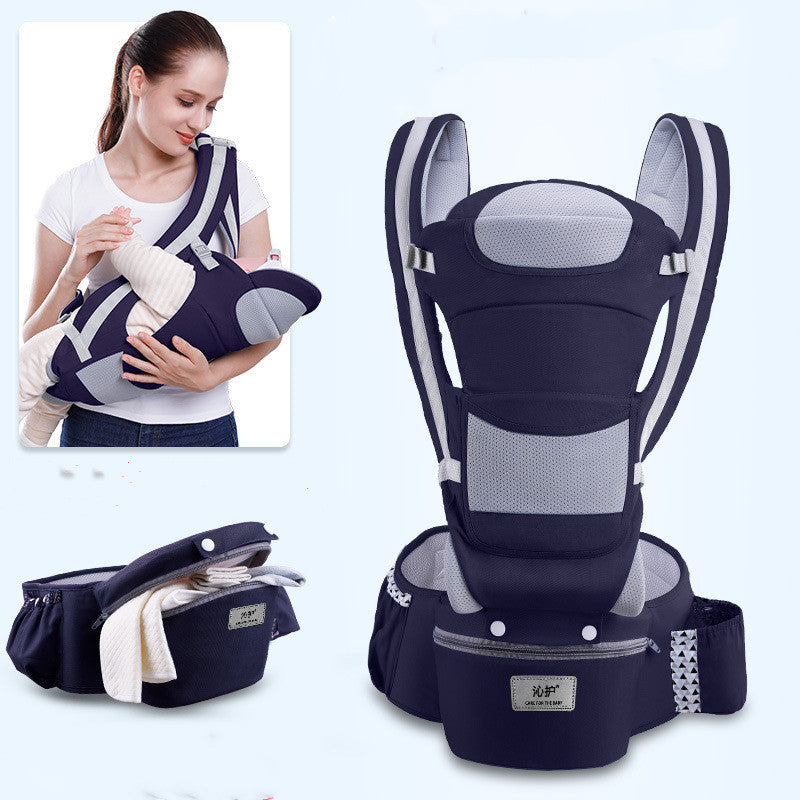 Multifunctionele Baby Heupdrager – Ergonomisch Heupzitje met Opbergvak en Verstelbare Tailleband