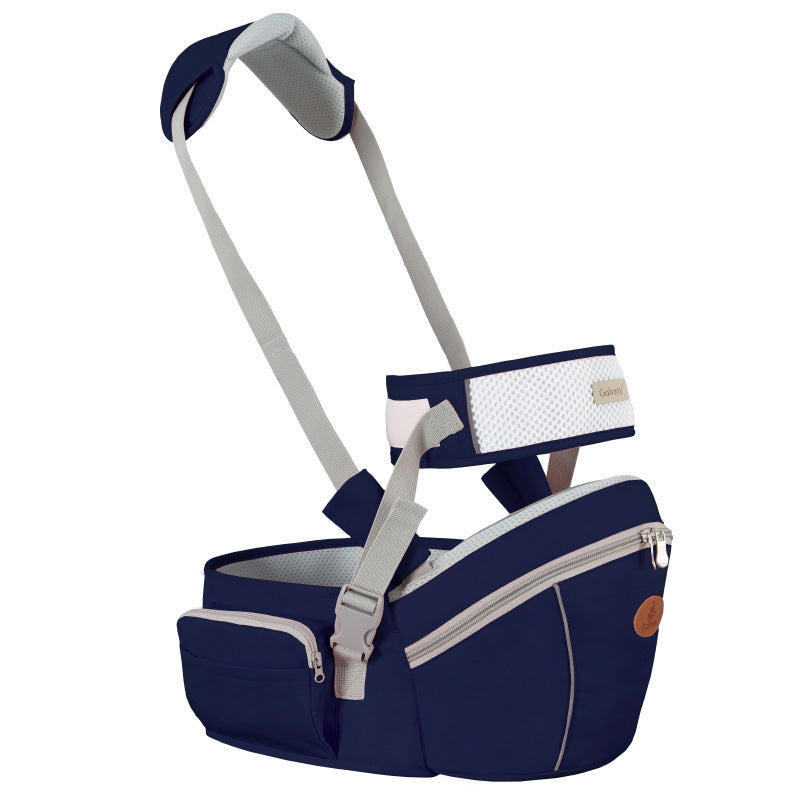 Multifunctionele Baby Heupdrager met Opbergruimte – Enkel Heupstoeltje met Draagriem (0–36 maanden)