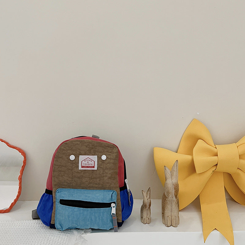 Kinder Rugzak met Rugondersteuning – Lichtgewicht Nylon & Canvas | Unisex, Ademend & Slijtvast