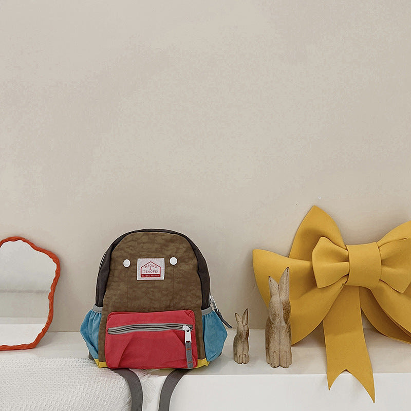 Kinder Rugzak met Rugondersteuning – Lichtgewicht Nylon & Canvas | Unisex, Ademend & Slijtvast