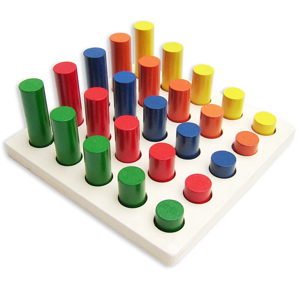 Houten Educatief Speelgoed voor Vroegschoolse Educatie – Montessori Speelgoed voor Kleuters