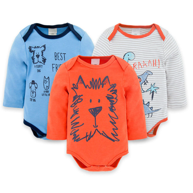 Newborn Baby Romper Lange Mouw – Casual & Comfortabel – 0-24 Maanden