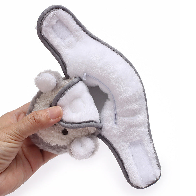 Warme Antislip Babyslofjes van Katoen – Unisex voor 0-12 Maanden – Schattige Dierenprint