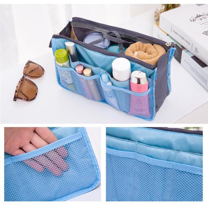 Reis Organizer Tas – Dubbele Rits, Compact & Duurzaam