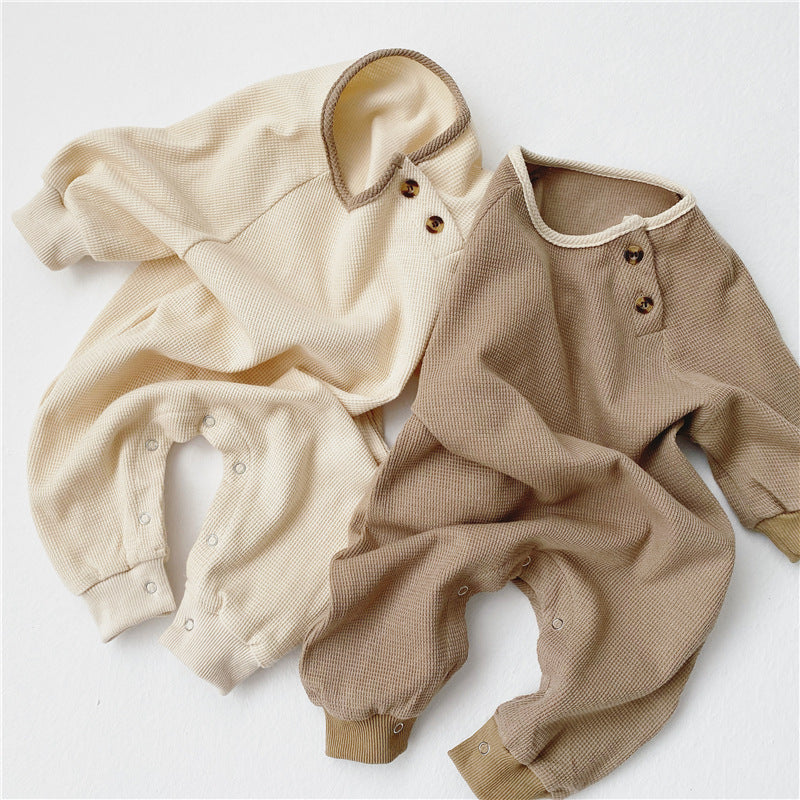 Comfortabele Baby Romper | Lange Mouwen One-Piece