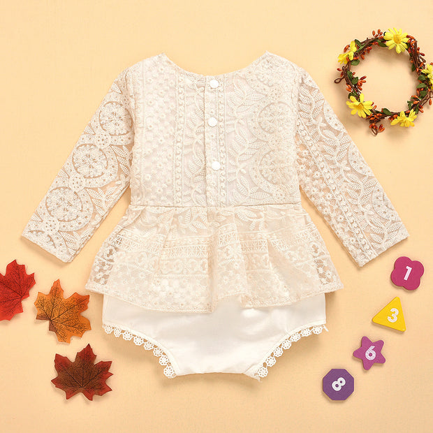 Baby Romper Lange Mouw & Mouwloos – Katoen – Triangle Climbing – Lente