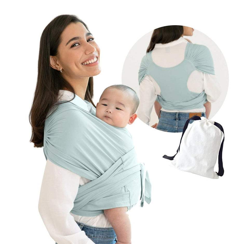 Zomerse Katoenen Kruis-Baby Draagzak – Licht en Ademend