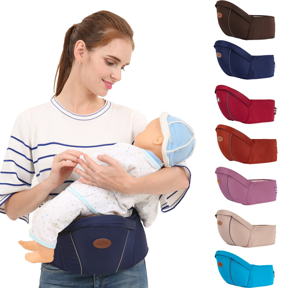 Multifunctionele Baby Draagzak met Heupzitje – Newborn Draagdoek & Heupdrager voor Baby’s en Peuters