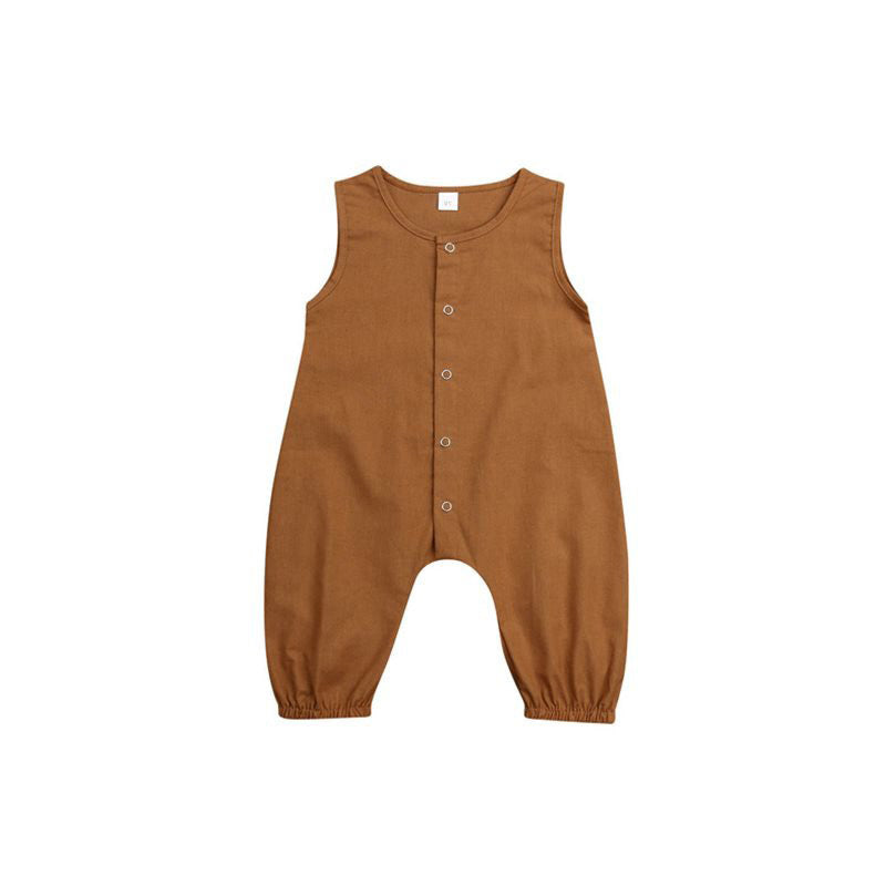 Baby Romper Zomer – Korte Mouw – Unisex 0-24 Maanden – Sportief Design