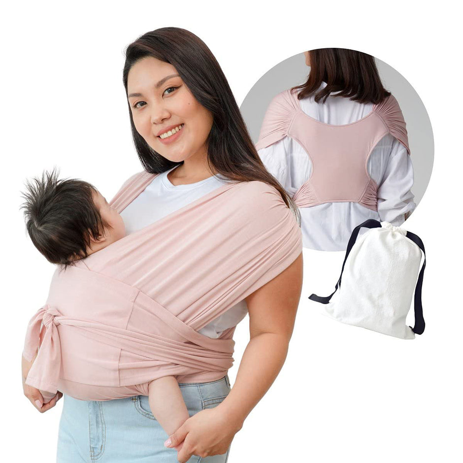 Zomerse Katoenen Kruis-Baby Draagzak – Licht en Ademend
